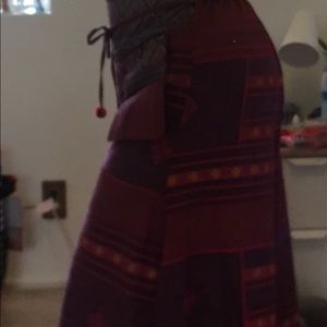 Thai design pant , wide leg, cotton